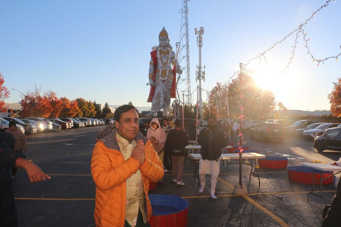 Arghya at the BAJCCA ghat during Chhath
