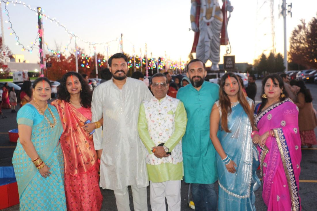 BAJCCA families together at the ghat
