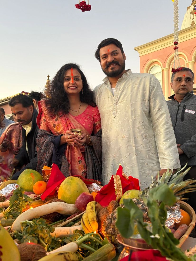 Arghya at the BAJCCA ghat during Chhath